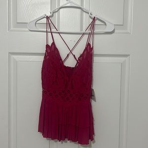 Pink Free people too brand new